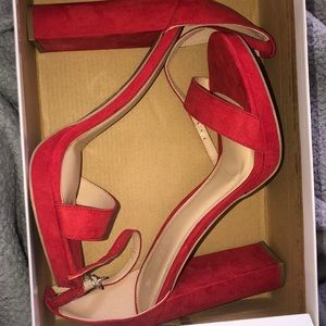Red prom heels!!